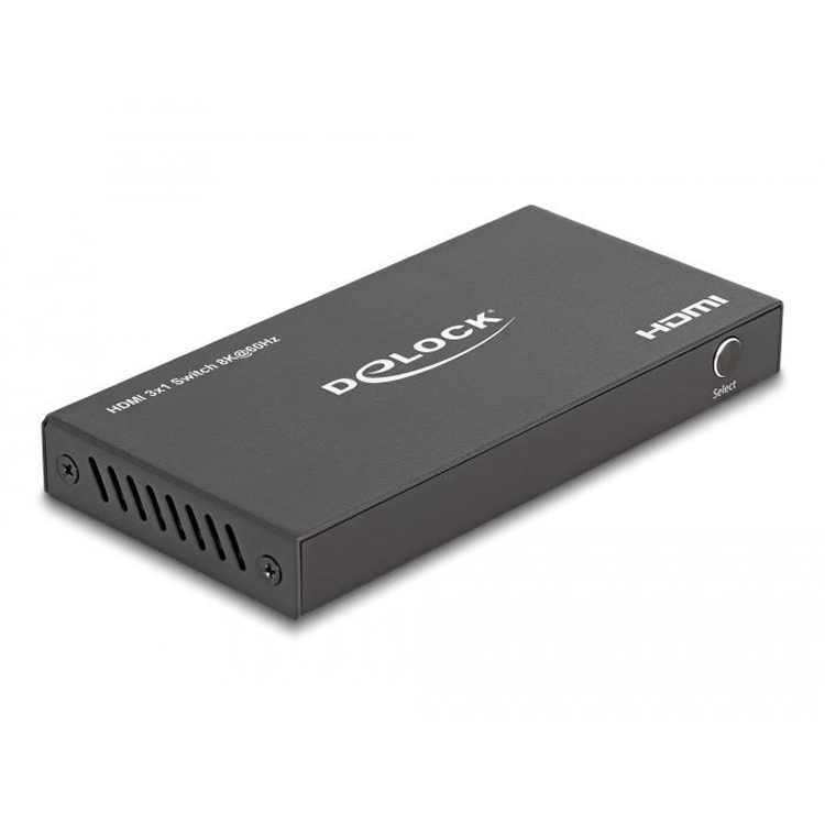 DELOCK HDMI Switch 3x HDMI in 1x 8K 60 Hz