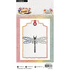 Studio light • hazel eaton cutting die dragonfly tag dragonfly dreams 70x106x1mm 6 pieces