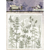 Studio light • nature's dream 2 embossing folder 3d botanicals