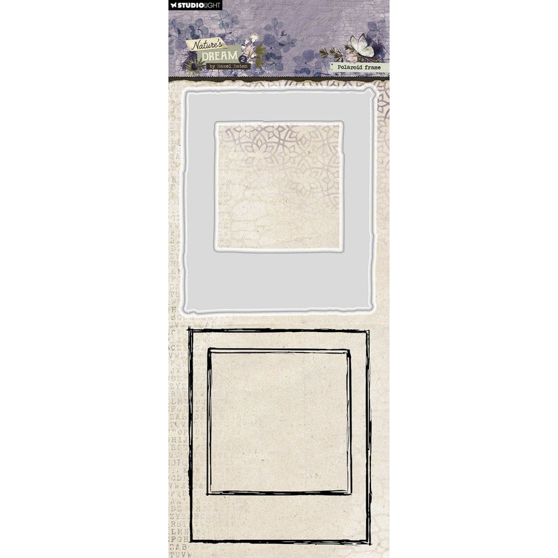 Studio light • nature's dream 2 stamp cutting die polaroid frame