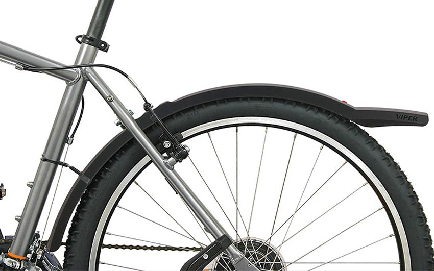 Hebie viper spatbordset 24-28 inch v-brake zwart