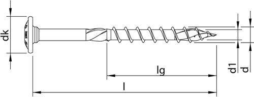 Heco -topix-plus 10,0 x 380, tk, t40, dd, vz; 50 st - hc61598