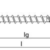 Heco -topix-plus 4,0 x 30, achterwandschr, t-20, vvd, vz; 500 st - hc61968