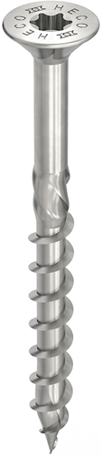 Heco topix-plus 5,0 x 60 vk t-20 dd rvs a2; 200 stuks - hc61775
