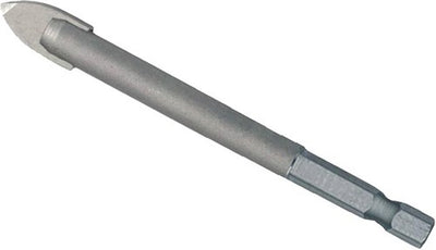Heller glas- tegelboor | d. 6,0 mm totale lengte 75 mm | 1 stuk - 50094 - 50094