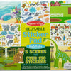 Melissa doug hoja de pegatinas reutilizable animales