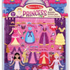 Melissa doug herbruikbare puffy stickerblok (prinses)