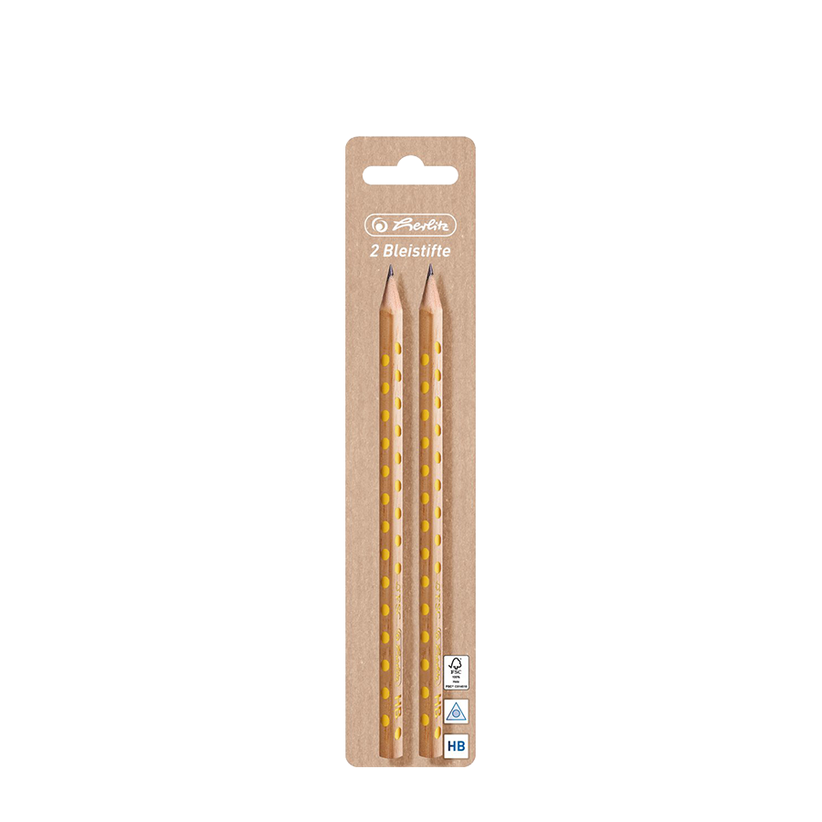 Matite Herlitz resistenti alla rottura pure glam hb 2 pezzi