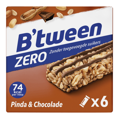 Hero b'tween zero arachidi cioccolato 20gr (10x confezione da 6)
