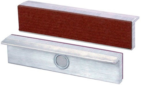 Mordazas protectoras Heuer para tornillo de banco | para ancho de mandíbula 100 mm | capa de fibra | aluminio | 1 par - 111100 111100