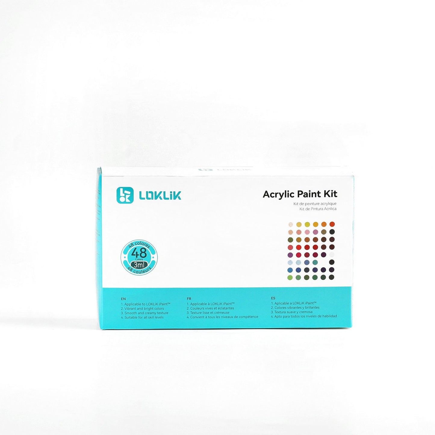 Loklik • acrylic paint kit - 48 colors