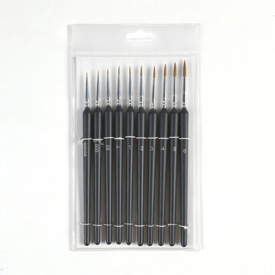 Loklik • mini verfkwasten set 10st.