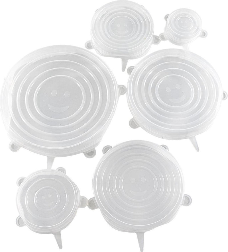 Juego de tapas de silicona