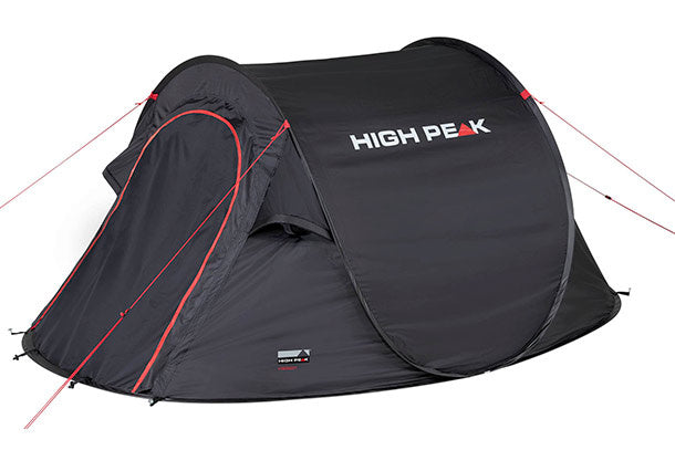 High Peak Vision 2.0 Tenda pop-up 2 persone 235 x 140 cm Nero