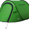 Visione della tenda pop-up ad alto picco 2 persone 235 x 140 x 100 cm verde