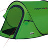 Visione della tenda pop-up ad alto picco 2 persone 235 x 140 x 100 cm verde