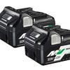 Hikoki 2x bsl36a18 multi-volt accu - 36v 2.5ah 18v 5.0ah li-ion - 373788