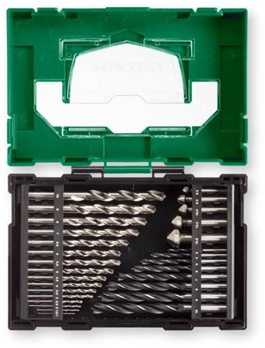 Accesorios Hikoki Juego de taladrado y avellanado de 29 piezas (caja iii) - 40030031