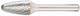 Accessori Hikoki fresa 6 mm hm f-6x18 50 - 780759