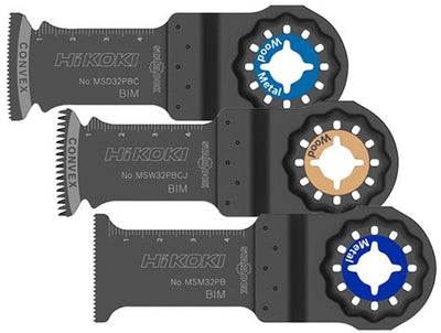 Accessori Hikoki 782793 | msd32pbc msw32pc msm32pb | lama multiutensile | stella | set - 782793