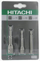 Adattatori per accessori Hikoki. 3 pezzi 1 4 -3 8 -1 2 | 751970 - 751970