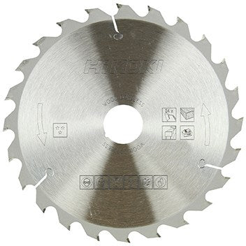 Accesorios Hikoki hoja de sierra circular | mmm | 125x20 z18 | 1mm | para madera - 4100031