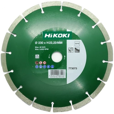 Accessori Hikoki lama per sega diamantata 230 x 22,2 x 7 mm tipo universale sinterizzato - 752805