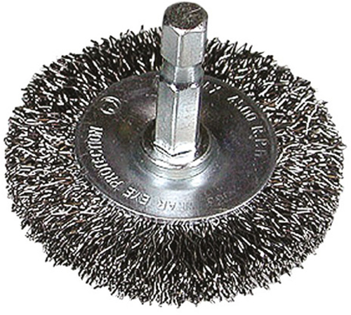 Hikoki accessoires rondborstel 50x0.3 met 1 4 zeskant stift met gegolfd staaldraad - 751319