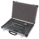 Hikoki accessori sds-plus set trapano e scalpello 17 pezzi in valigetta di alluminio - 402555