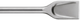 Accessori Hikoki scalpello a vanga autoaffilante 60 x 250 mm SDS+ 751598