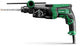 Taladro percutor Hikoki dh26pc2wsz | sds-plus | 230v | 830w | 2,9 años | en estuche de plástico - dh26pc2wsz