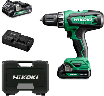 Hikoki cordless drill/driver 18v 2.0ah