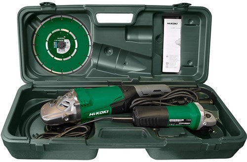 Set amoladora angular Hikoki g23sw2+g13sr4(s)+discos de diamante