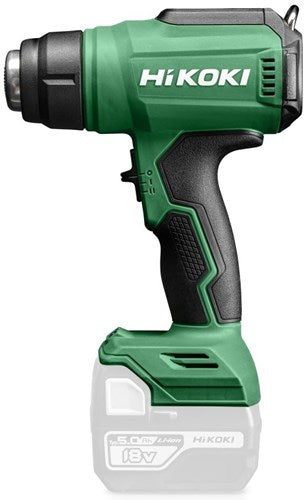 Pistola de aire caliente a bateria hikoki 18v 2000w desnuda