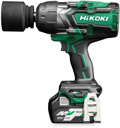 Hikoki wr36dfwrz | Avvitatore a batteria multitensione 36v 3 4 2400nm in custodia hsc iii (2x batteria 2,5ah + caricabatteria) - wr36dfwrz