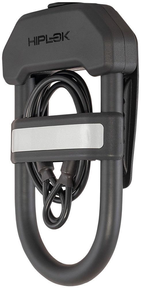 Hiplok dxc con clip y cable - candado en U portátil