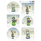 Design Marianne • foglio da taglio I dolci di Hetty - città invernale