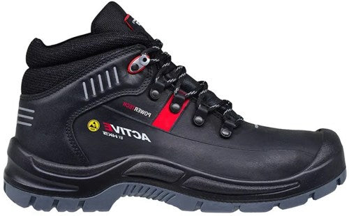 Hks werkschoenen hks veiligheidsschoen active 275 s3 | zwart | maat 48 - 00.162.119.48