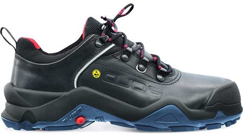 Hks werkschoenen hks werkschoen beta 1 stp laag s3 esd | zwart blauw | maat 44 - 00.162.020.44