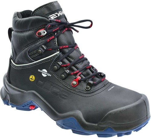 Hks werkschoenen hks werkschoen delta 1 dry stp hoog s3 esd | zwart blauw | maat 44 - 00.162.029.44
