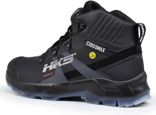 Hks werkschoenen hks werkschoen pioneer boa s3s hoog + kn | zwart | maat 45 - 4040005162453
