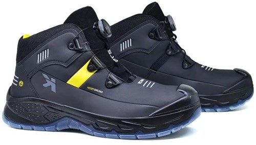 Zapato de trabajo hks rs 275 s3 boa | negro amarillo | talla 48 - 00.162.115.48