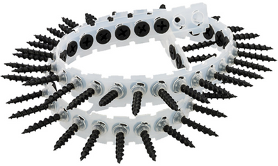 Hoenderdaal fasteners hoenderdal plasterboard screw phosphated coarse on tape ph2 3.9x25 | 1000 pieces - 0614.09.21101