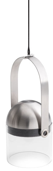 Höfats Gravity Candle Windlight 13 cm Silver