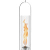 Höfats Spin 120 Atmosphere Lantern colgando 150 cm de plata de acero inoxidable