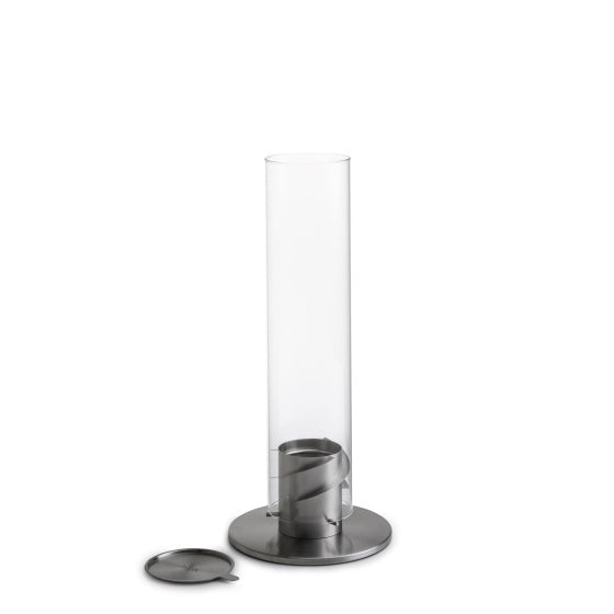 Höfats girare 120 atmosfera in acciaio inossidabile 23 x 54 cm in argento