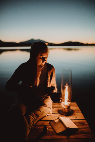 Höfats girare 120 atmosfera in acciaio inossidabile 23 x 54 cm in argento