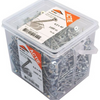 Tornillo aglomerado homefix action cubeta vz pk + punta de corte torx tx20 ​​4.0x30 | 1200 piezas - 8920.01.10100