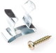 Homefix gereedschapsklem vernikkeld 19-22 23-27mm | 4 stuks - 6701.30.80030
