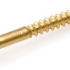 Tornillo para madera Homefix latón brillo pk zs 3,0x25 | 20 piezas - 6701.20.00070